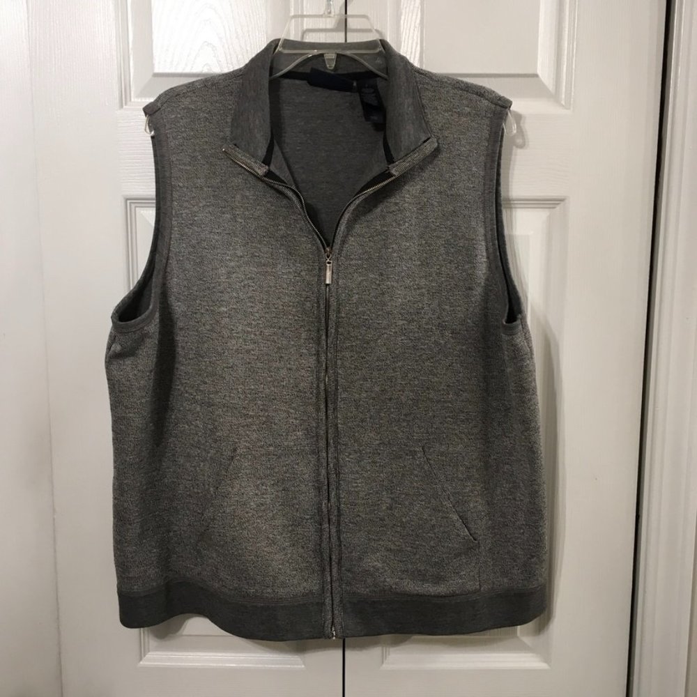Women's Crazy Horse Gray Knit Vest